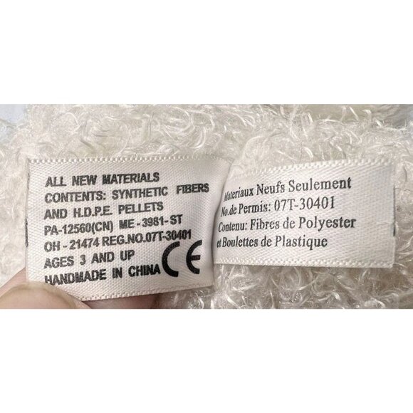 2006 March of Dimes Lamb Sheep Plush Flower Bean Bag for Babies Stuffed - Picture 7 of 7